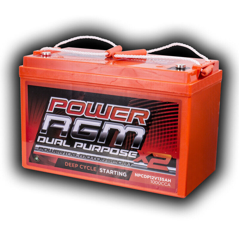 power agm dual purpose 135ah battery NPCDP12V135